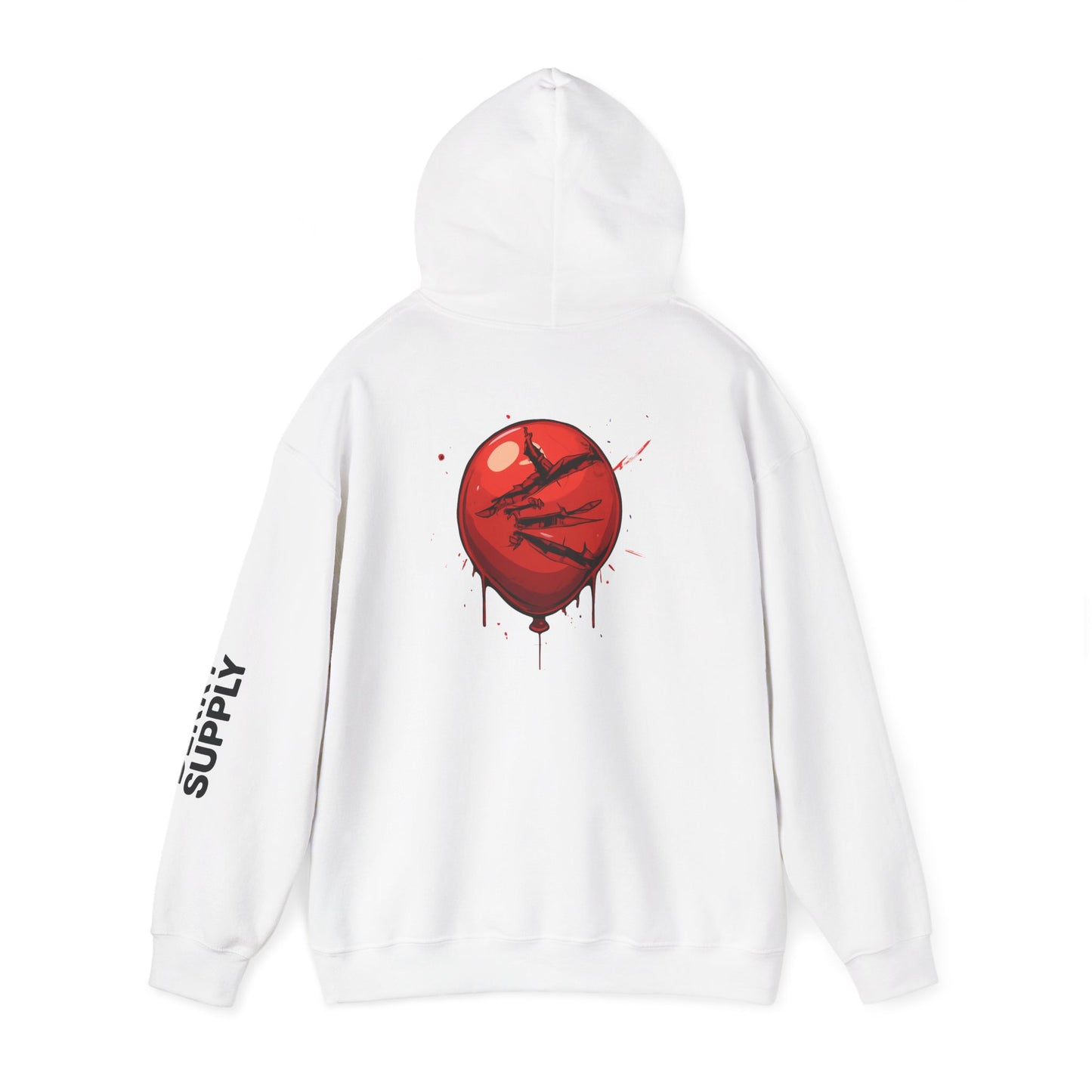 Welcome to Derry Hoodie — Horror Balloon Graphic Pullover
