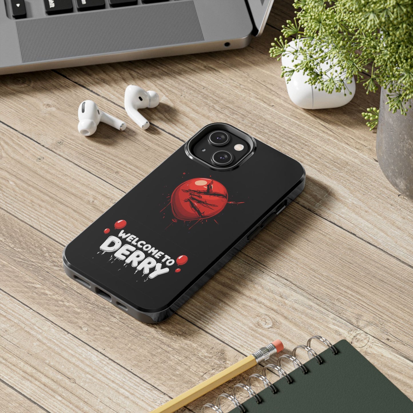 Phone Case — "Welcome to Derry" Red Balloon Horror Protective Case