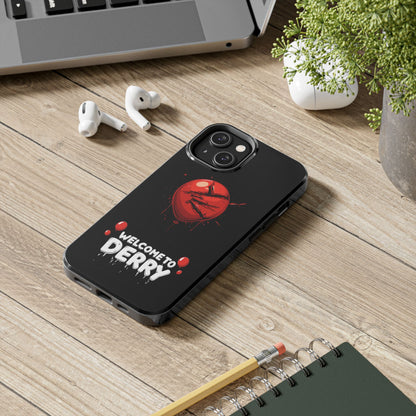 Phone Case — "Welcome to Derry" Red Balloon Horror Protective Case