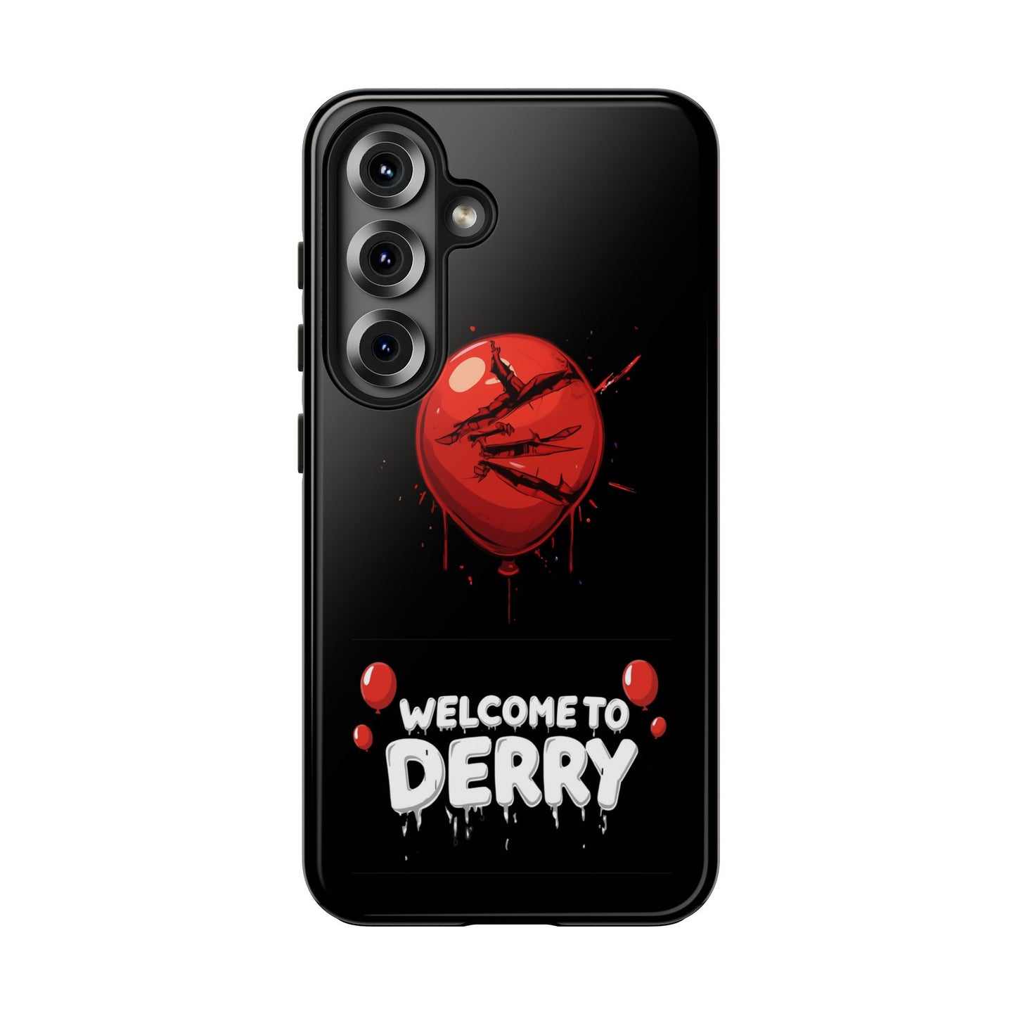 Phone Case — "Welcome to Derry" Red Balloon Horror Protective Case