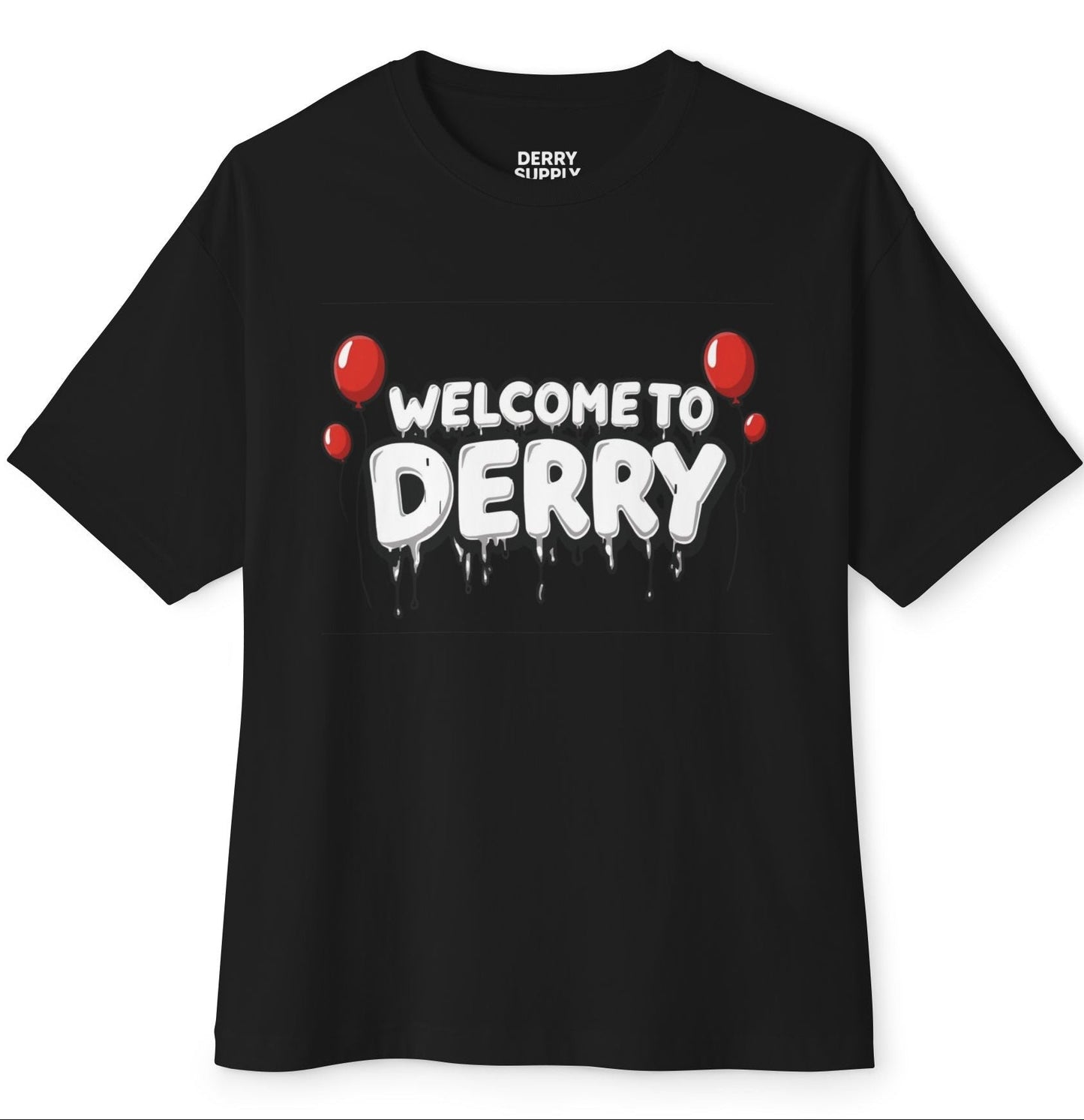 Welcome to Derry Balloon Tee | Horror Pennywise Inspired Shirt