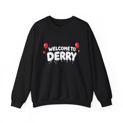 Welcome to Derry Sweatshirt — Horror Balloon Crewneck