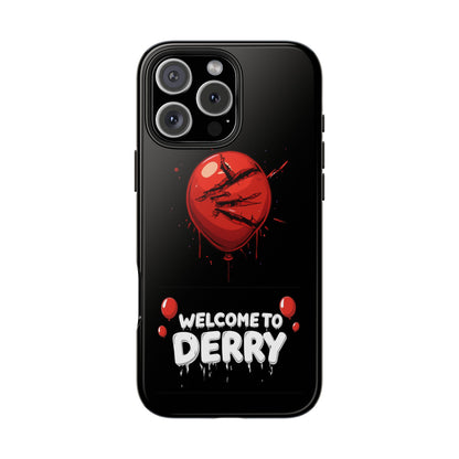 Phone Case — "Welcome to Derry" Red Balloon Horror Protective Case