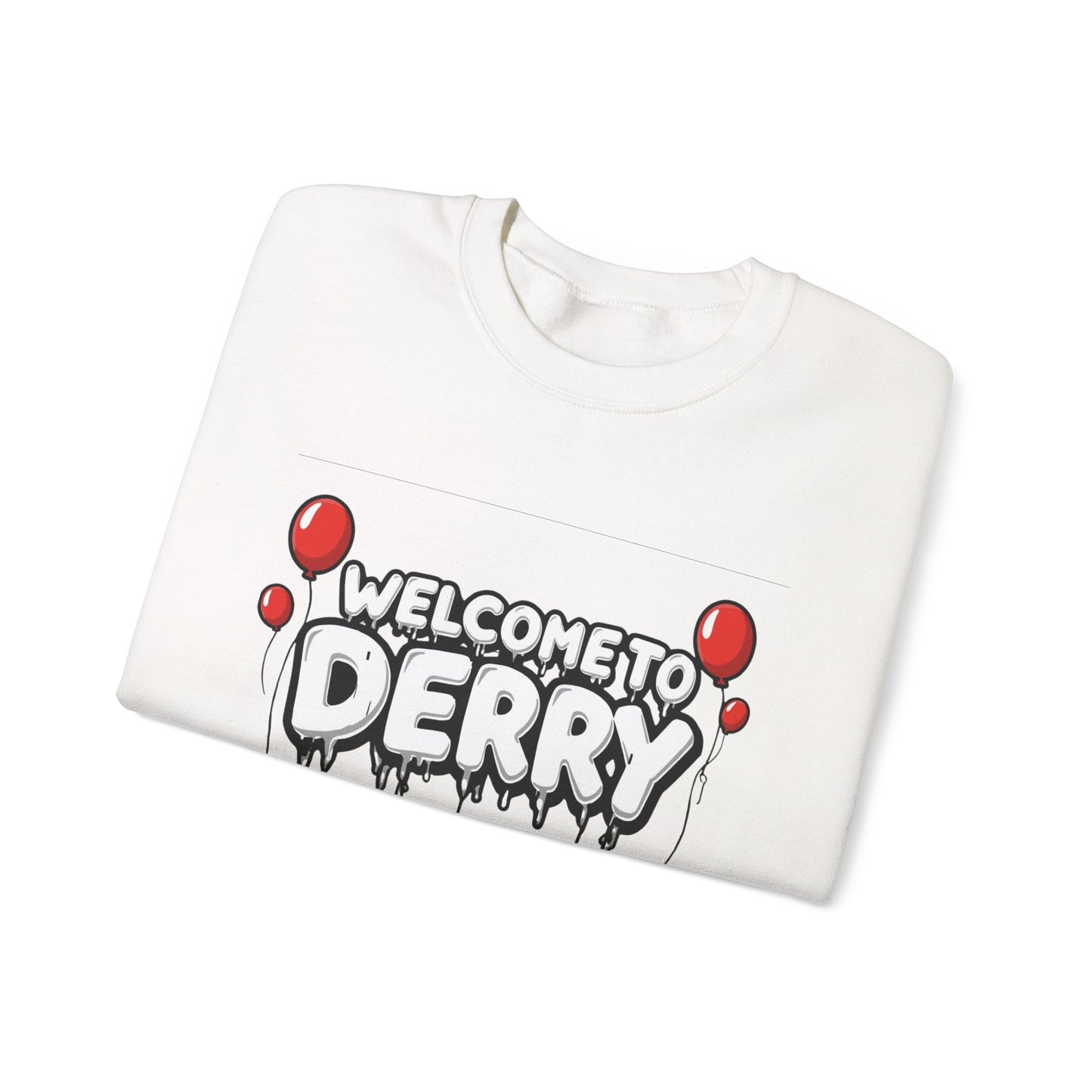 Welcome to Derry Sweatshirt — Horror Balloon Crewneck
