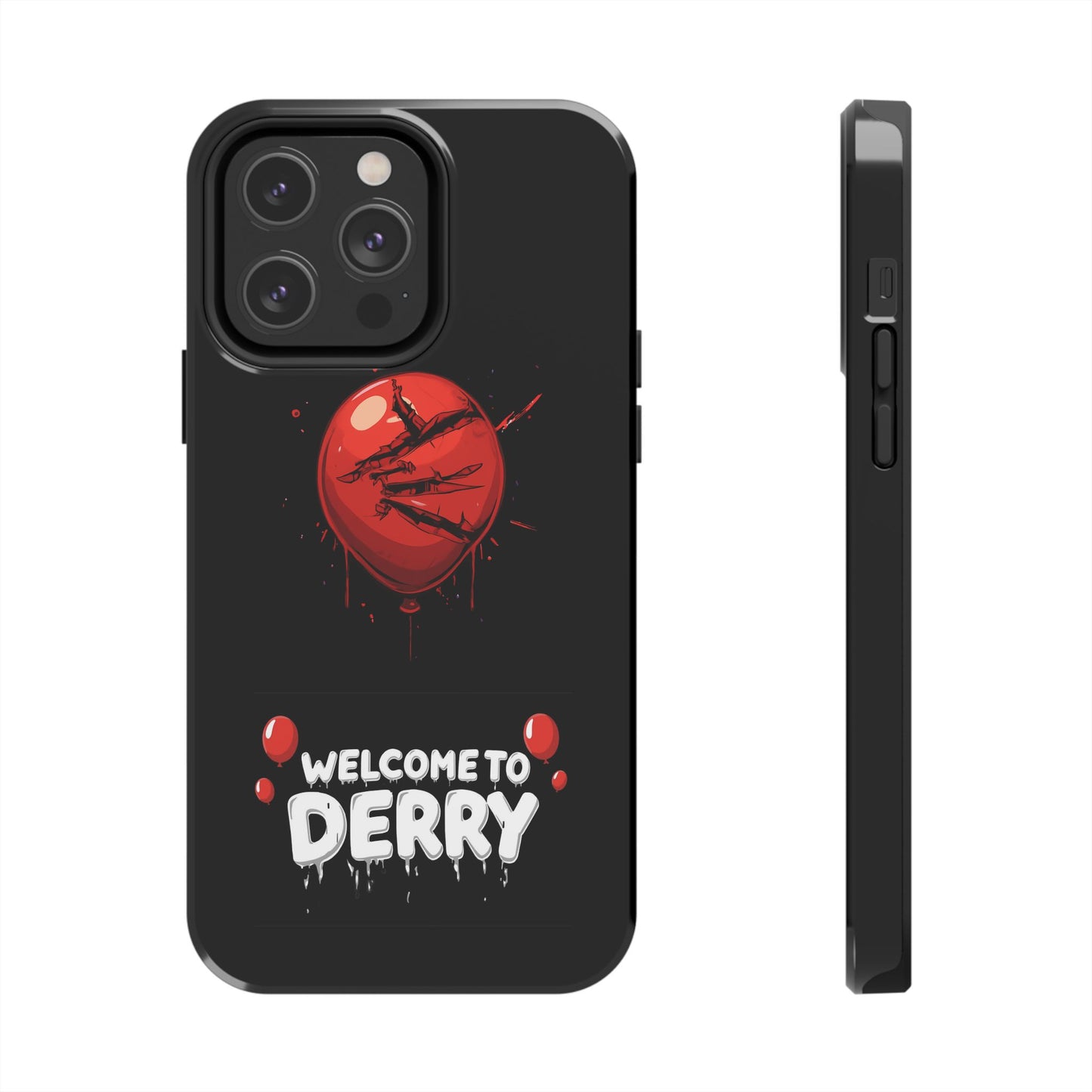 Phone Case — "Welcome to Derry" Red Balloon Horror Protective Case