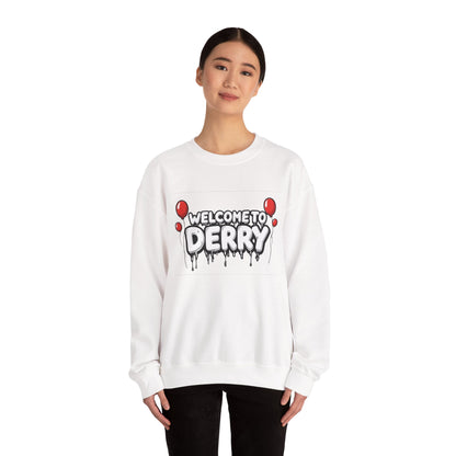 Welcome to Derry Sweatshirt — Horror Balloon Crewneck
