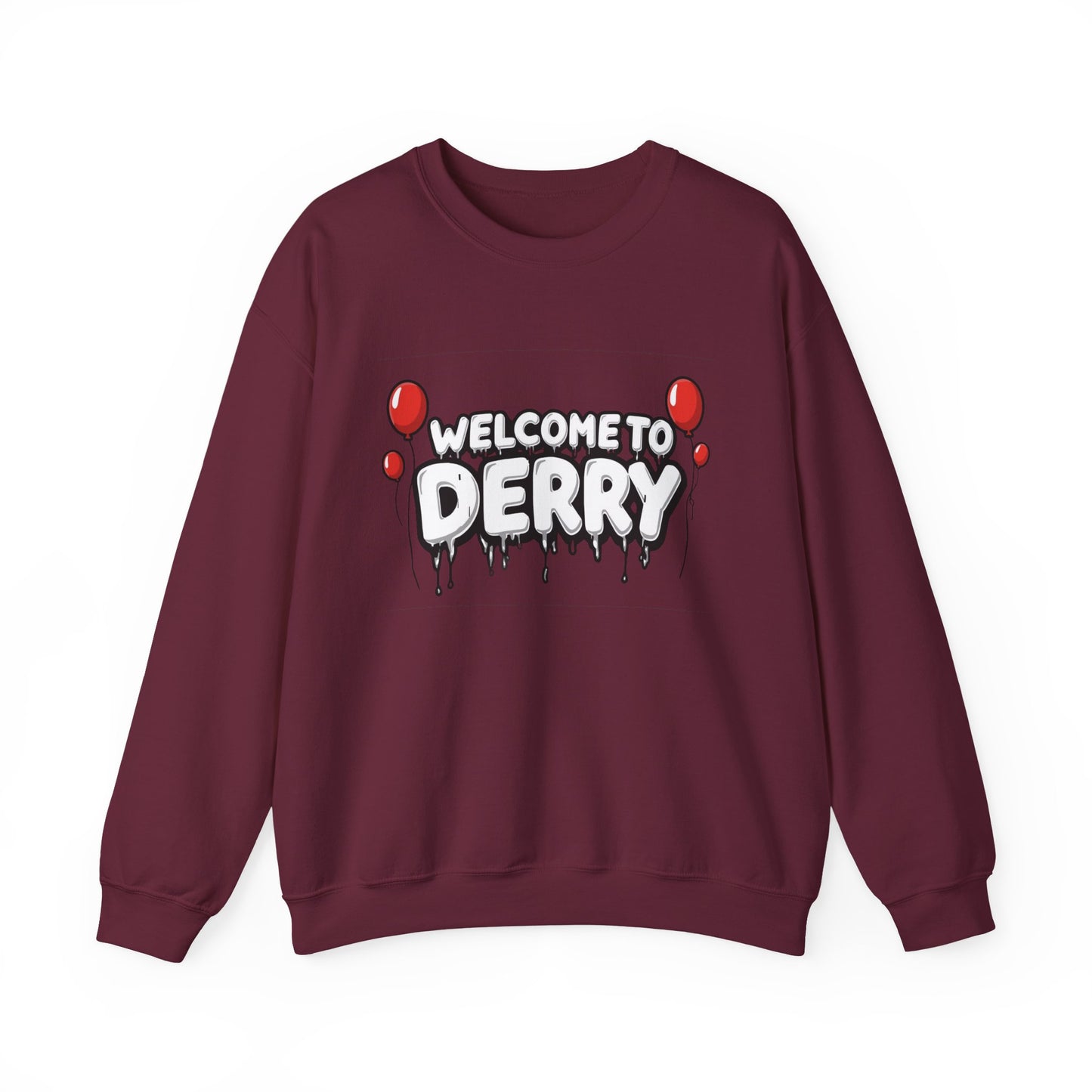 Welcome to Derry Sweatshirt — Horror Balloon Crewneck