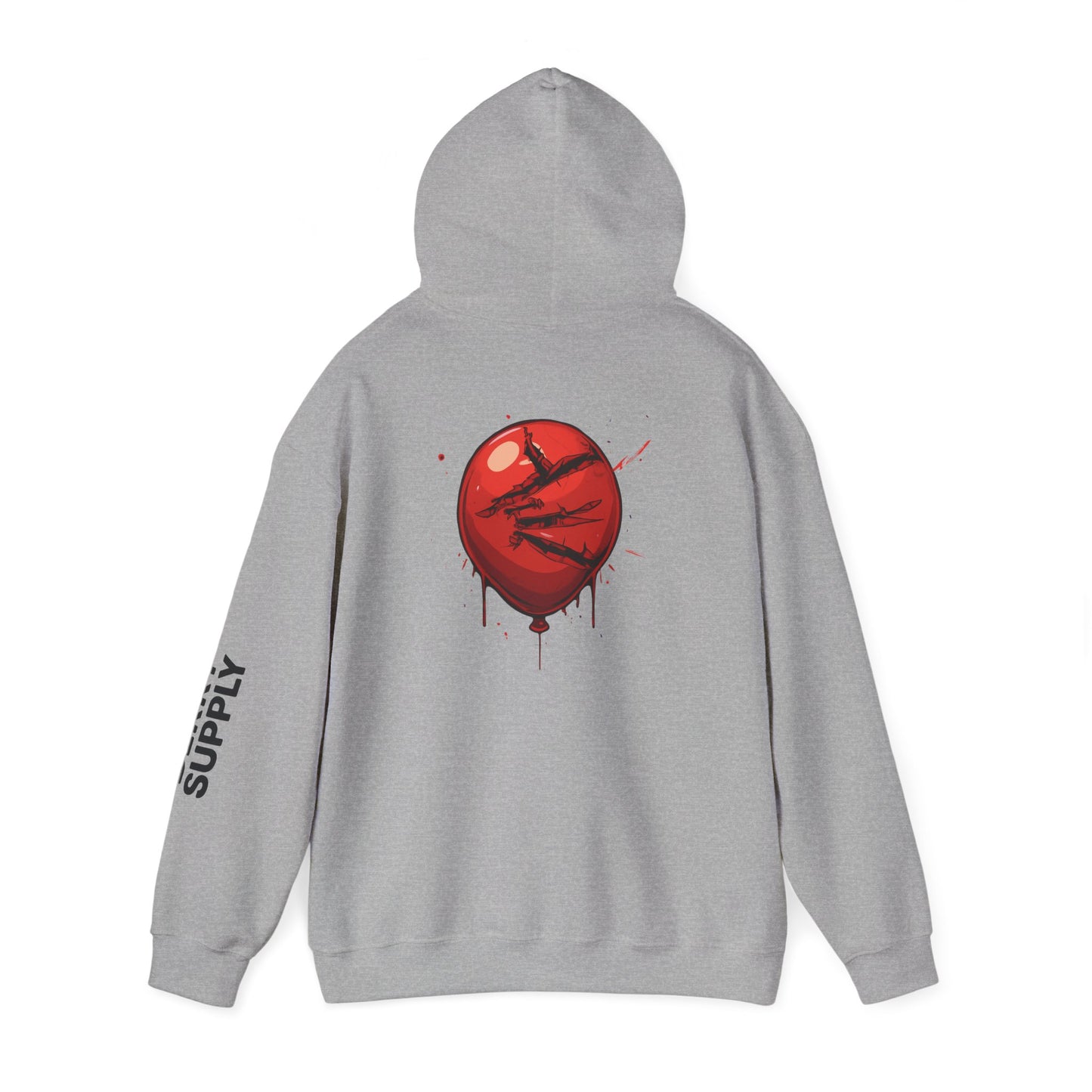 Welcome to Derry Hoodie — Horror Balloon Graphic Pullover