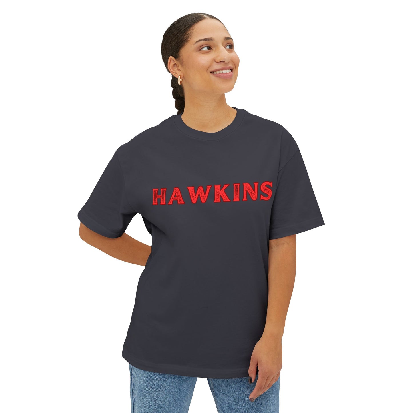 Hawkins Unisex Oversized Boxy Tee