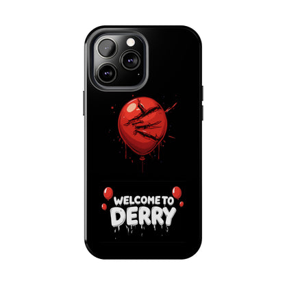 Phone Case — "Welcome to Derry" Red Balloon Horror Protective Case