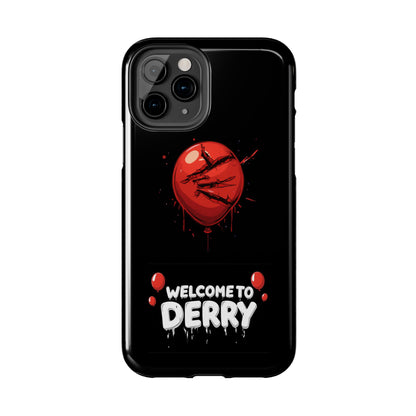 Phone Case — "Welcome to Derry" Red Balloon Horror Protective Case