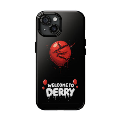 Phone Case — "Welcome to Derry" Red Balloon Horror Protective Case