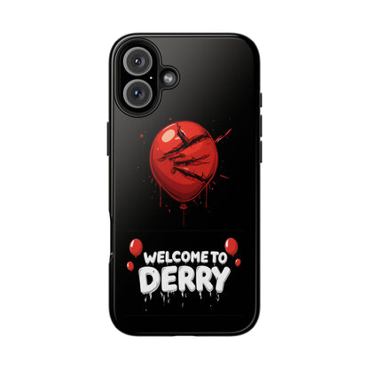 Phone Case — "Welcome to Derry" Red Balloon Horror Protective Case