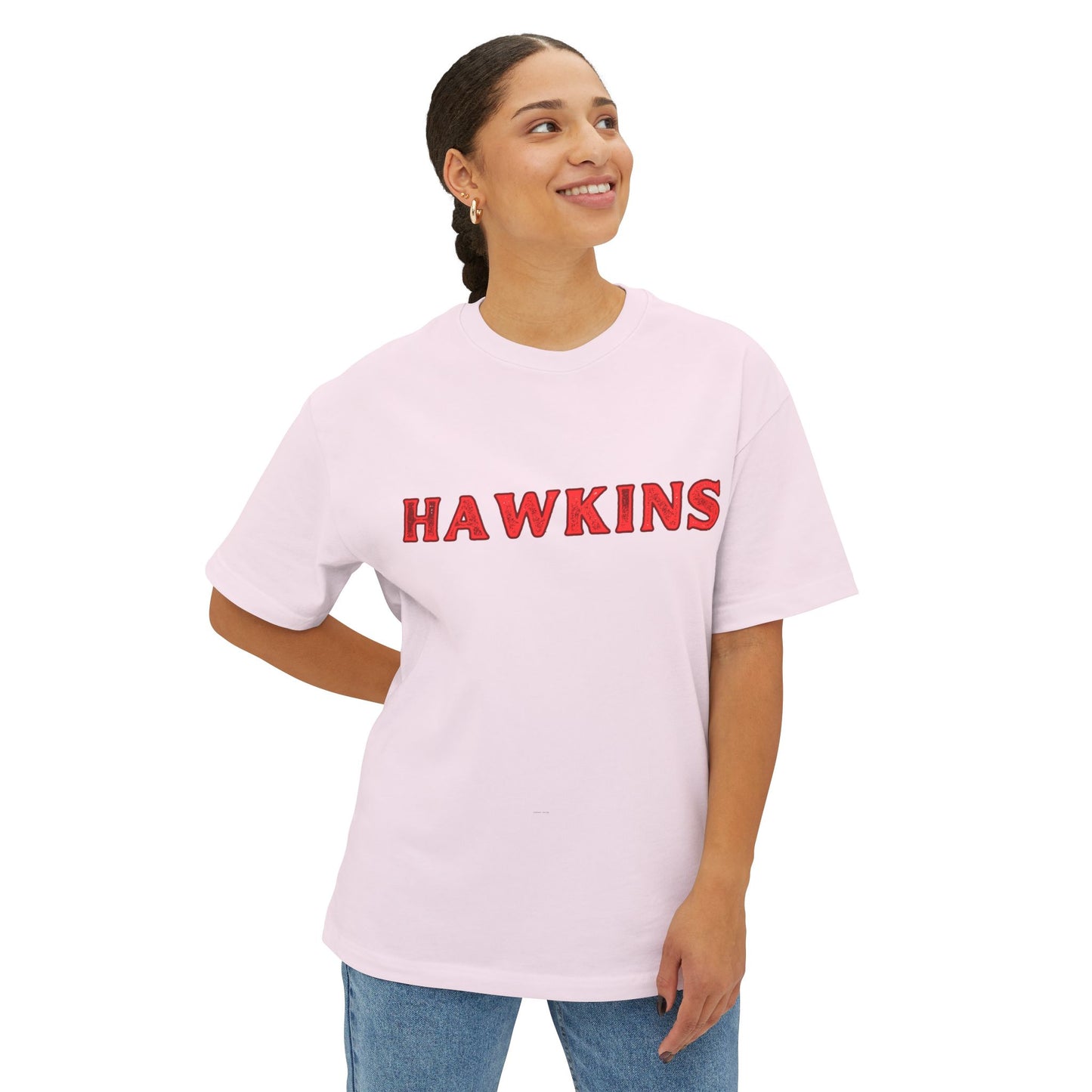 Hawkins Unisex Oversized Boxy Tee