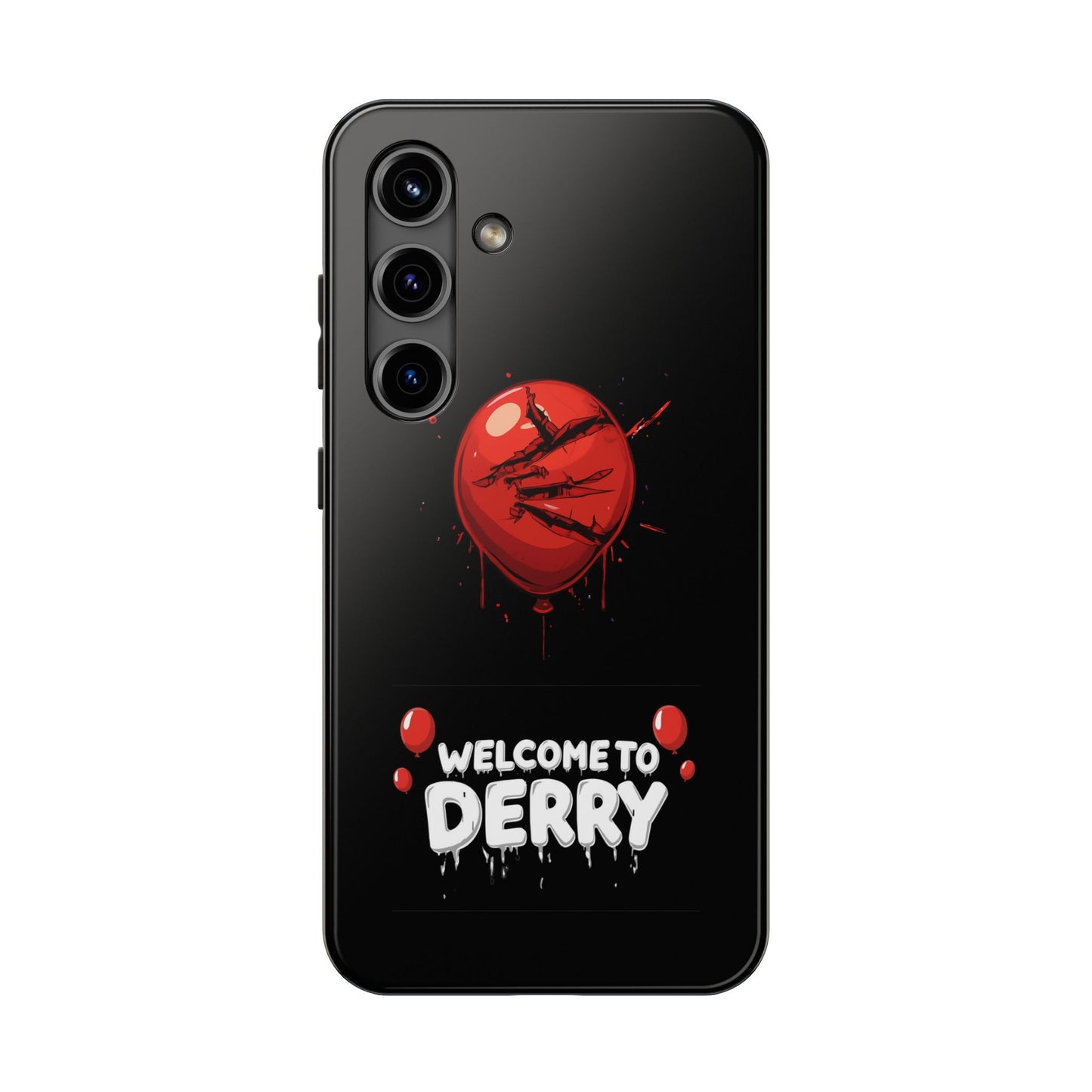 Phone Case — "Welcome to Derry" Red Balloon Horror Protective Case