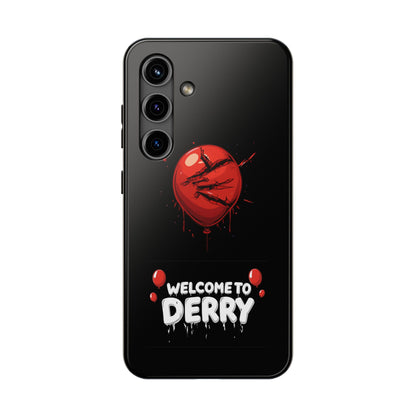 Phone Case — "Welcome to Derry" Red Balloon Horror Protective Case