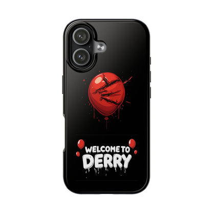Phone Case — "Welcome to Derry" Red Balloon Horror Protective Case