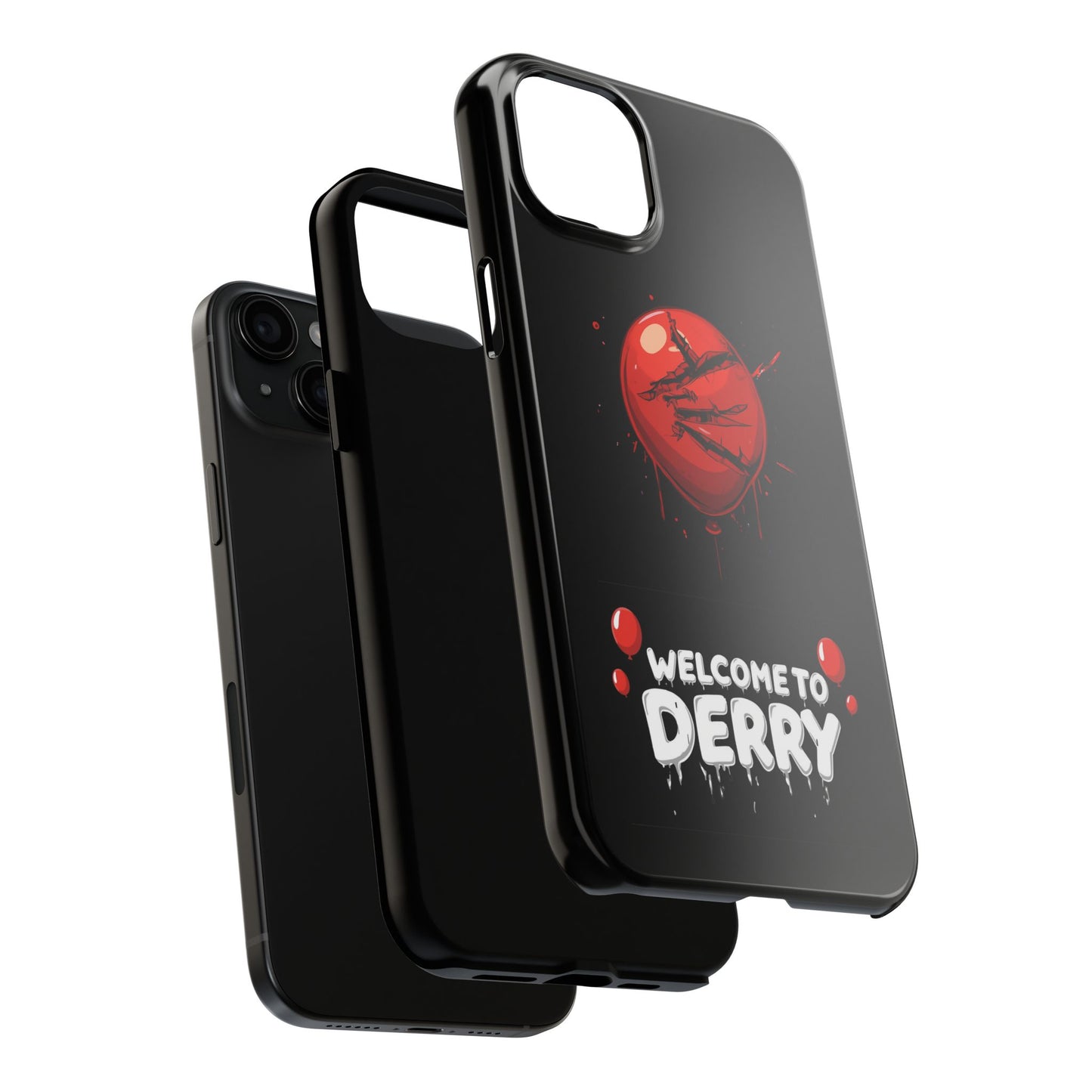 Phone Case — "Welcome to Derry" Red Balloon Horror Protective Case