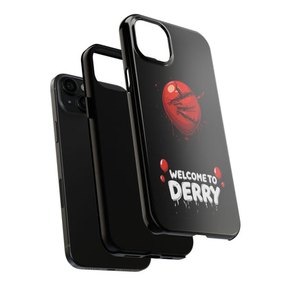 Phone Case — "Welcome to Derry" Red Balloon Horror Protective Case