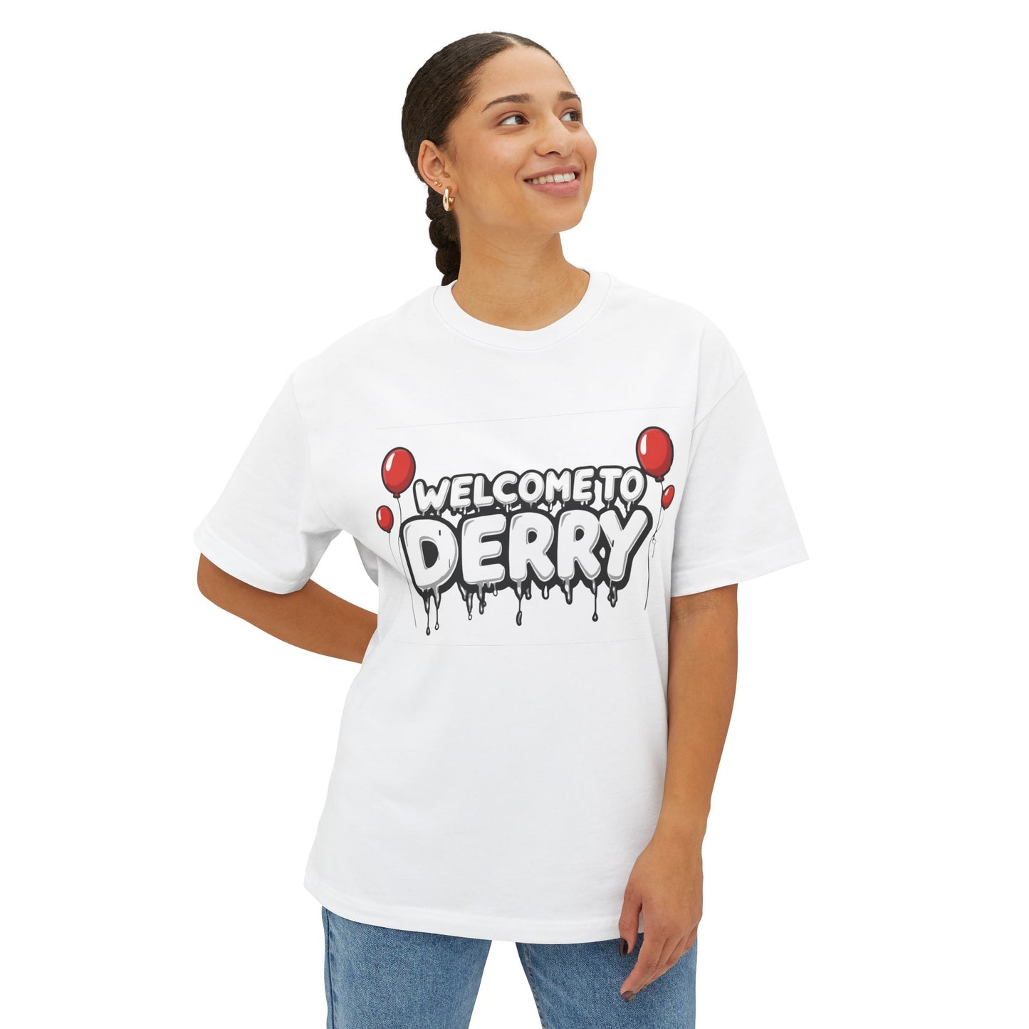 Welcome to Derry Balloon Tee | Horror Pennywise Inspired Shirt
