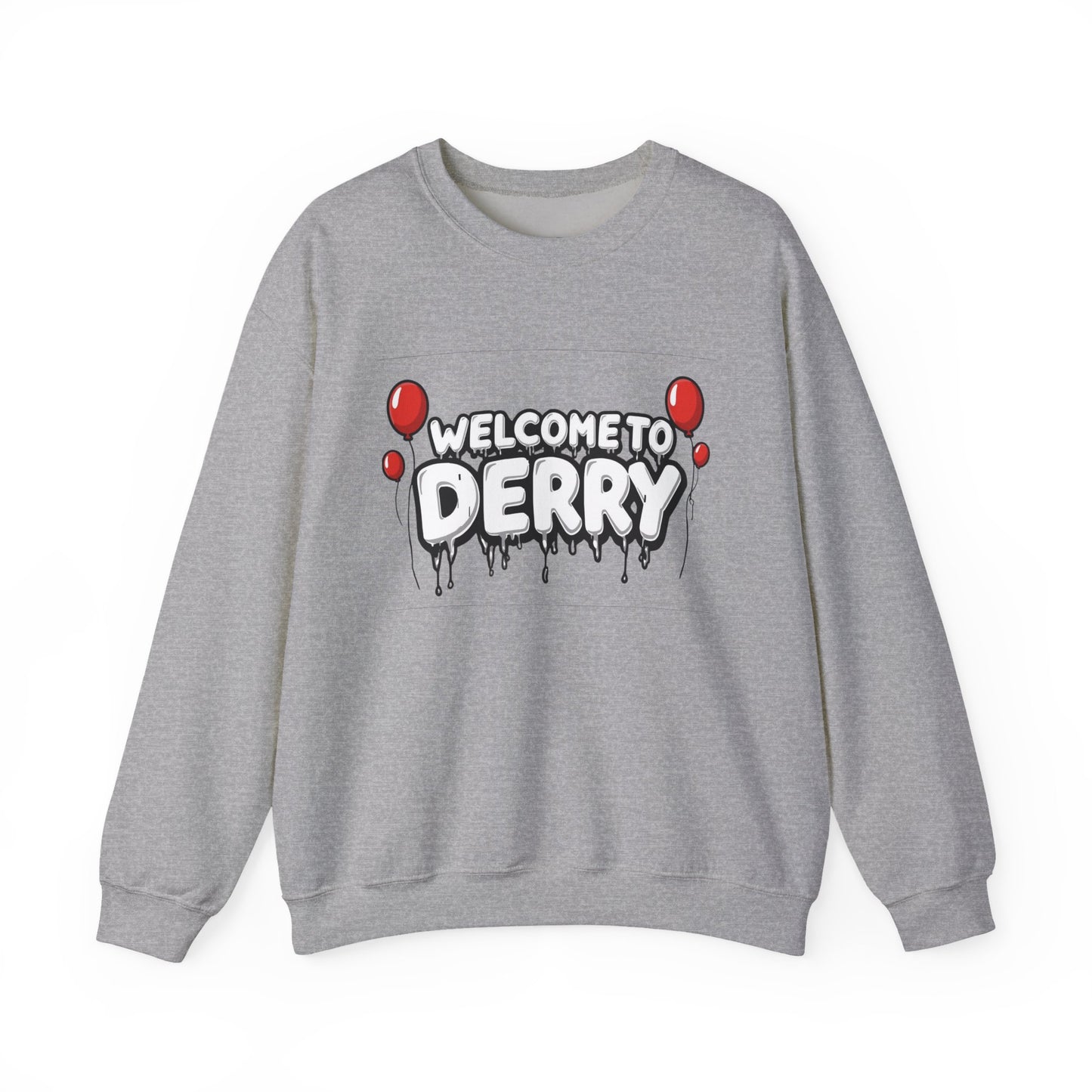 Welcome to Derry Sweatshirt — Horror Balloon Crewneck