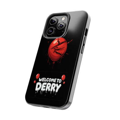 Phone Case — "Welcome to Derry" Red Balloon Horror Protective Case