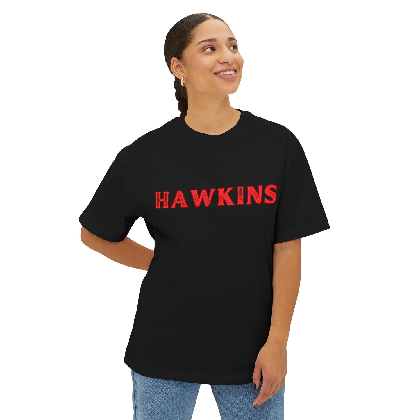 Hawkins Unisex Oversized Boxy Tee