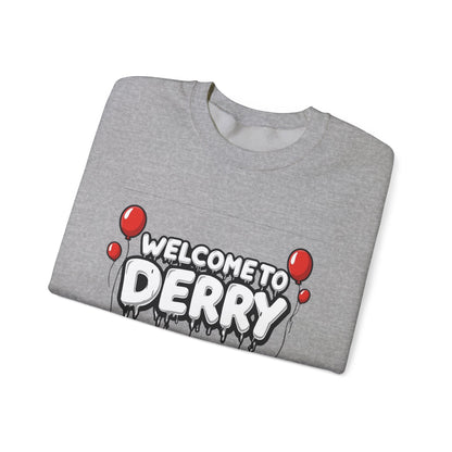 Welcome to Derry Sweatshirt — Horror Balloon Crewneck